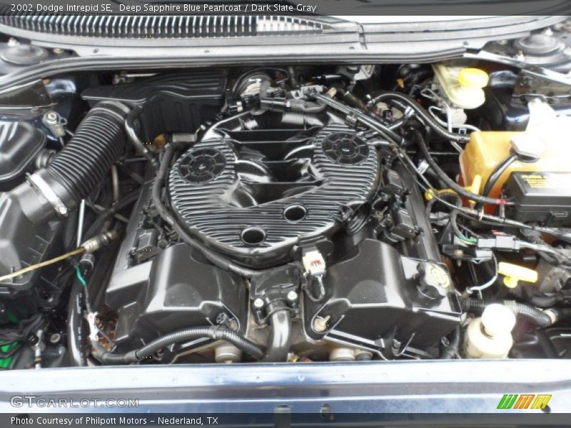 Deep Sapphire Blue Pearlcoat / Dark Slate Gray 2002 Dodge Intrepid SE
