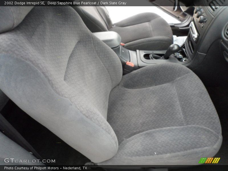 Deep Sapphire Blue Pearlcoat / Dark Slate Gray 2002 Dodge Intrepid SE