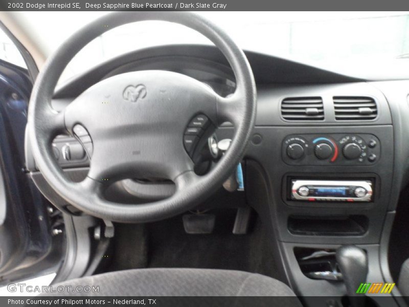 Deep Sapphire Blue Pearlcoat / Dark Slate Gray 2002 Dodge Intrepid SE