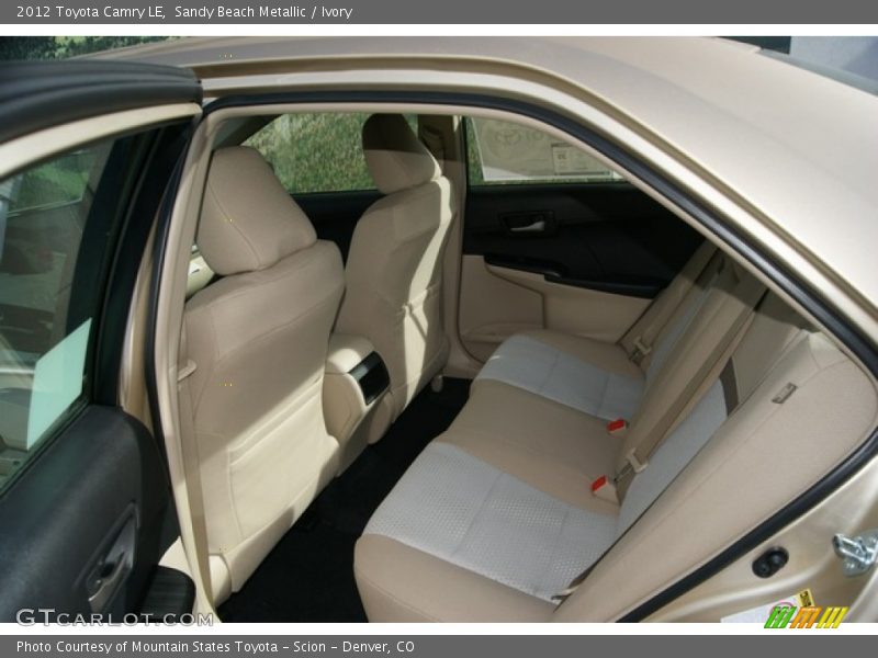 Sandy Beach Metallic / Ivory 2012 Toyota Camry LE