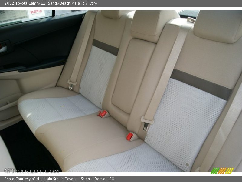Sandy Beach Metallic / Ivory 2012 Toyota Camry LE