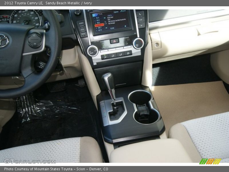 Sandy Beach Metallic / Ivory 2012 Toyota Camry LE