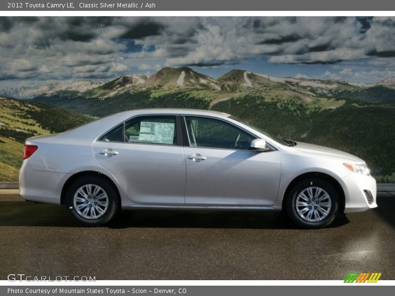 Classic Silver Metallic / Ash 2012 Toyota Camry LE