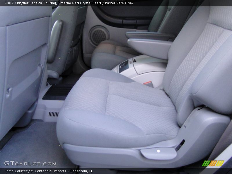 Inferno Red Crystal Pearl / Pastel Slate Gray 2007 Chrysler Pacifica Touring