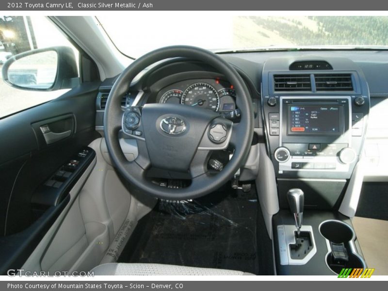 Classic Silver Metallic / Ash 2012 Toyota Camry LE