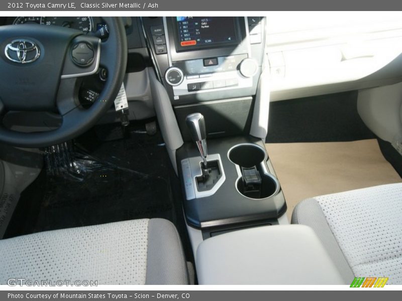 Classic Silver Metallic / Ash 2012 Toyota Camry LE