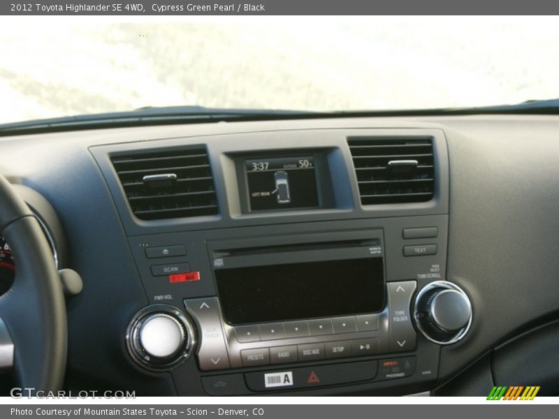 Cypress Green Pearl / Black 2012 Toyota Highlander SE 4WD