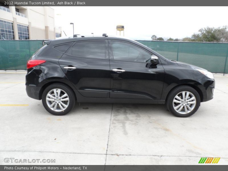 Ash Black / Black 2012 Hyundai Tucson Limited