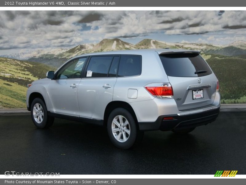 Classic Silver Metallic / Ash 2012 Toyota Highlander V6 4WD