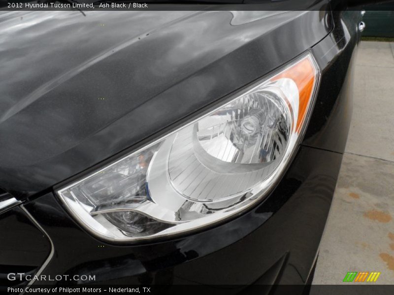 Ash Black / Black 2012 Hyundai Tucson Limited
