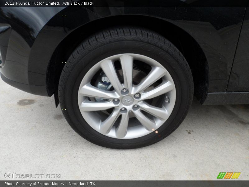 Ash Black / Black 2012 Hyundai Tucson Limited