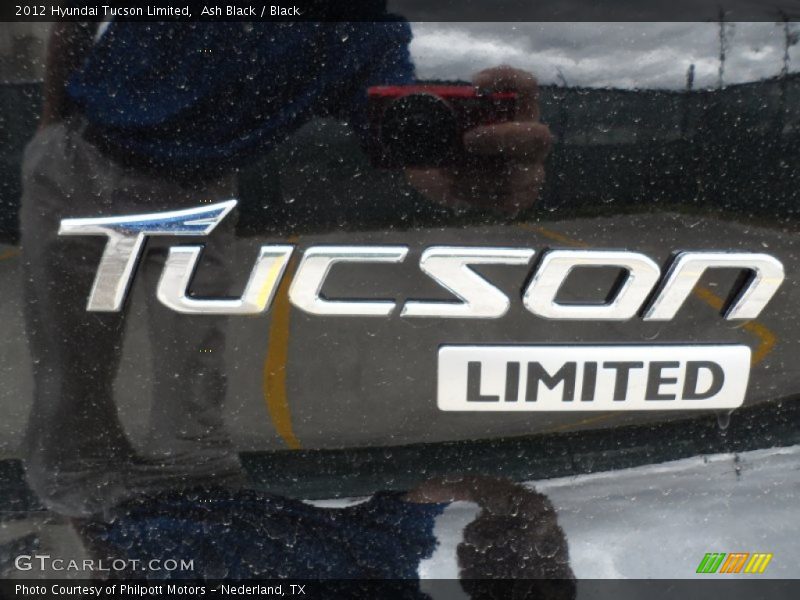 Ash Black / Black 2012 Hyundai Tucson Limited