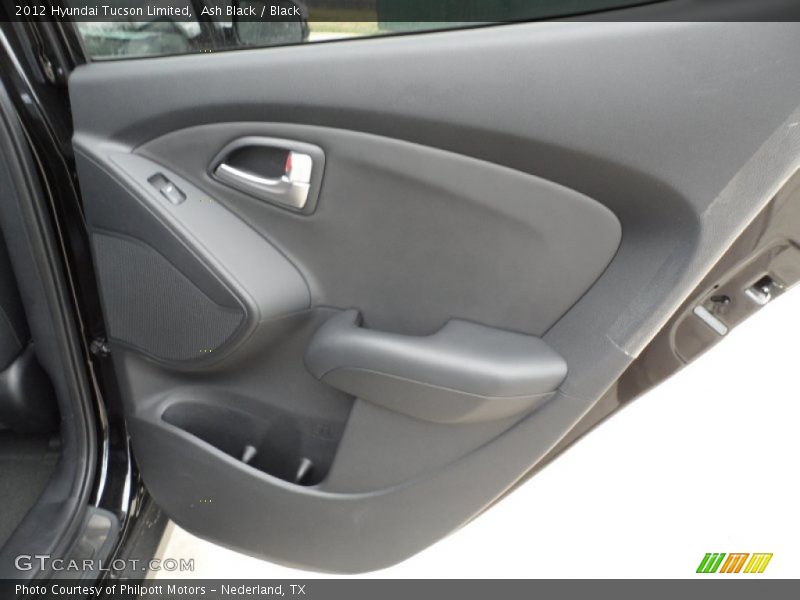 Ash Black / Black 2012 Hyundai Tucson Limited