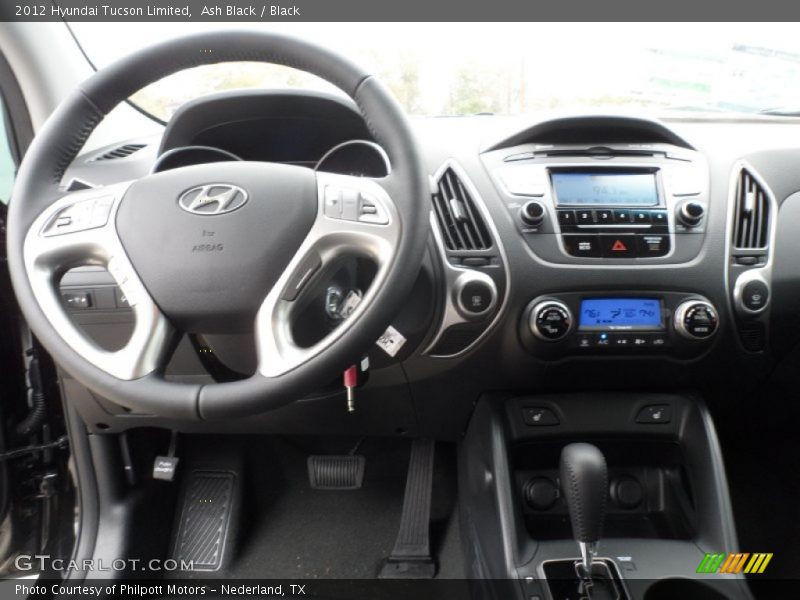 Ash Black / Black 2012 Hyundai Tucson Limited