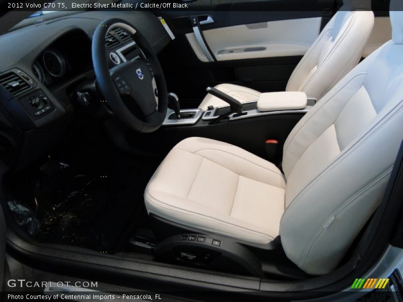 Front Seat of 2012 C70 T5