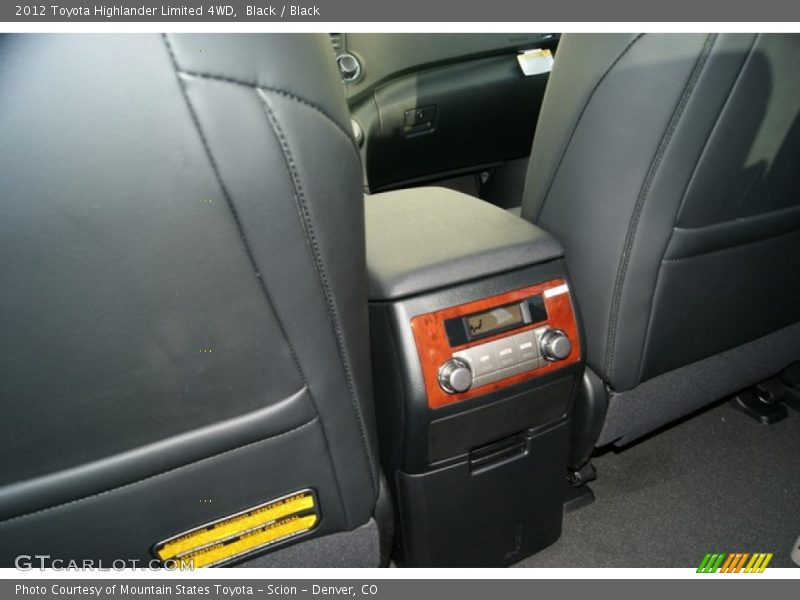 Black / Black 2012 Toyota Highlander Limited 4WD