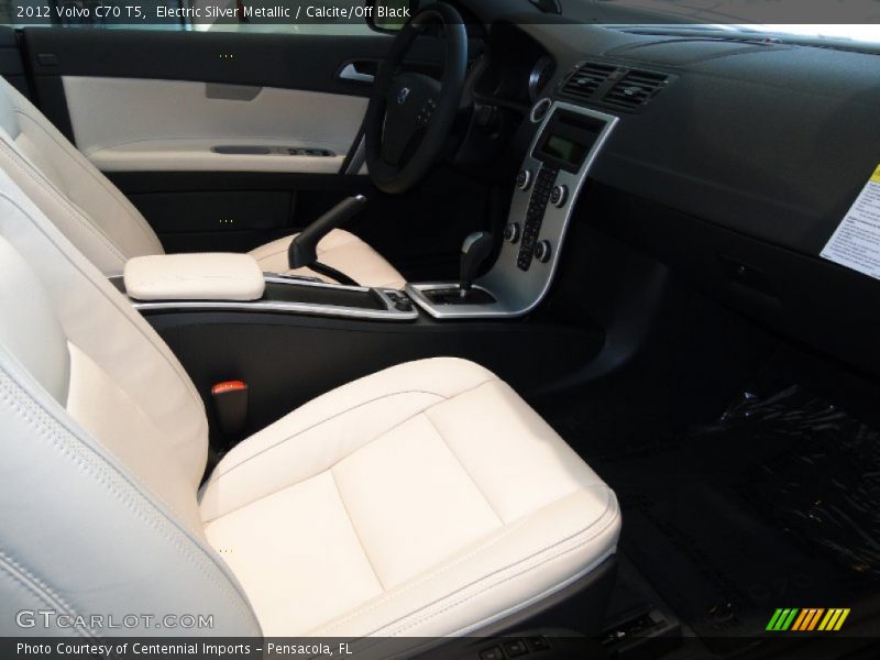 Electric Silver Metallic / Calcite/Off Black 2012 Volvo C70 T5