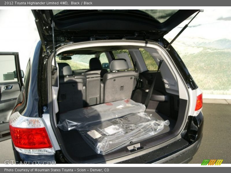 Black / Black 2012 Toyota Highlander Limited 4WD