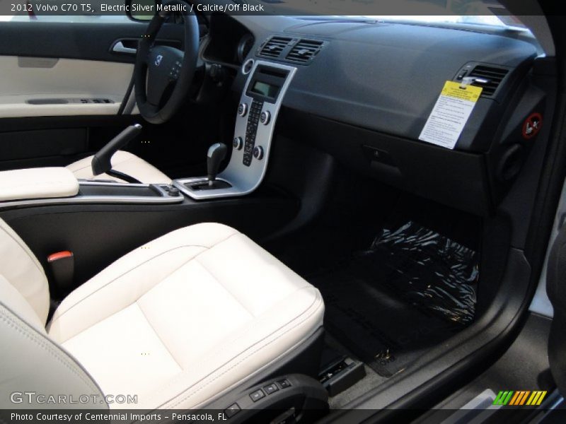 Electric Silver Metallic / Calcite/Off Black 2012 Volvo C70 T5
