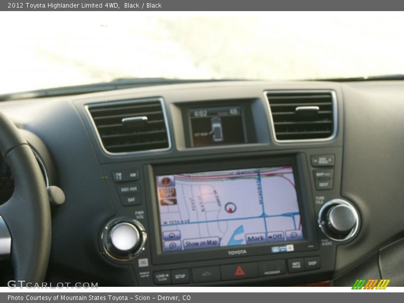 Black / Black 2012 Toyota Highlander Limited 4WD
