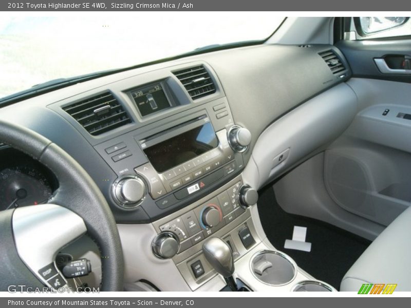 Sizzling Crimson Mica / Ash 2012 Toyota Highlander SE 4WD