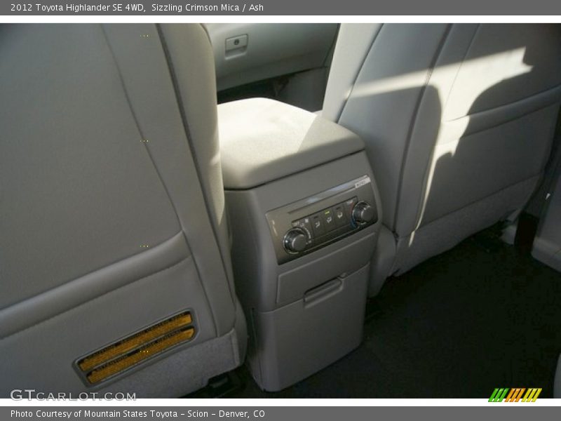 Sizzling Crimson Mica / Ash 2012 Toyota Highlander SE 4WD