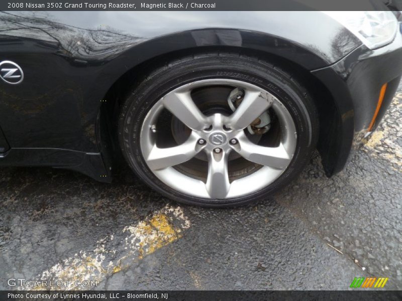Magnetic Black / Charcoal 2008 Nissan 350Z Grand Touring Roadster