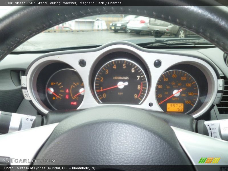 Magnetic Black / Charcoal 2008 Nissan 350Z Grand Touring Roadster