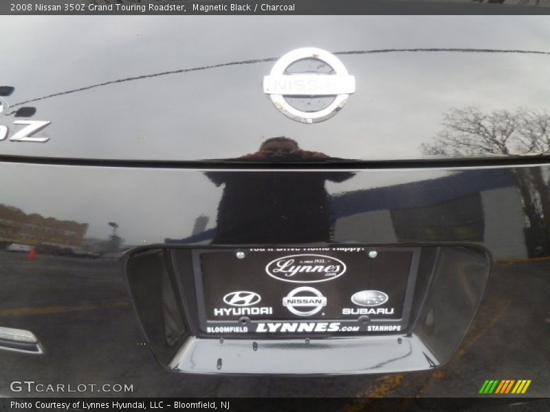 Magnetic Black / Charcoal 2008 Nissan 350Z Grand Touring Roadster