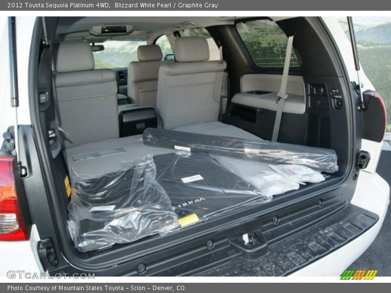  2012 Sequoia Platinum 4WD Trunk