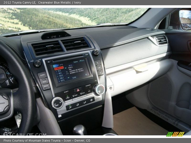 Clearwater Blue Metallic / Ivory 2012 Toyota Camry LE