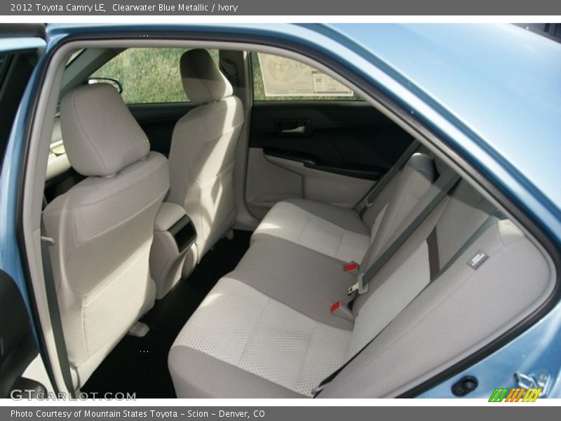 Clearwater Blue Metallic / Ivory 2012 Toyota Camry LE