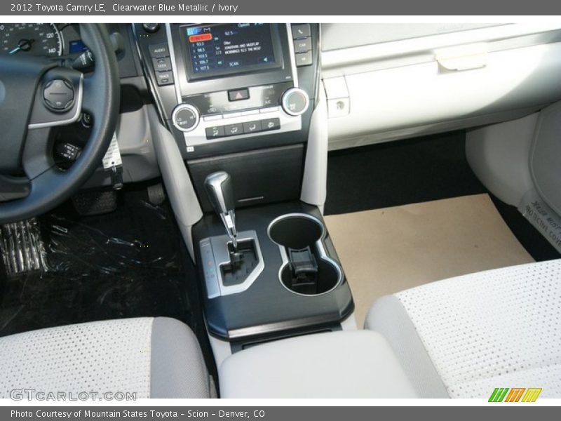 Clearwater Blue Metallic / Ivory 2012 Toyota Camry LE
