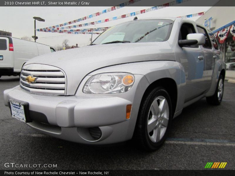 Silver Ice Metallic / Gray 2010 Chevrolet HHR LT