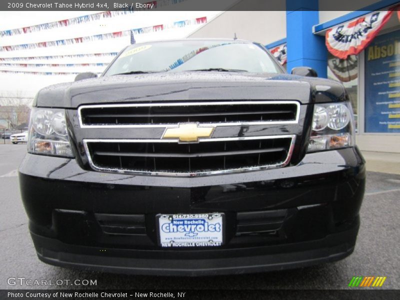 Black / Ebony 2009 Chevrolet Tahoe Hybrid 4x4