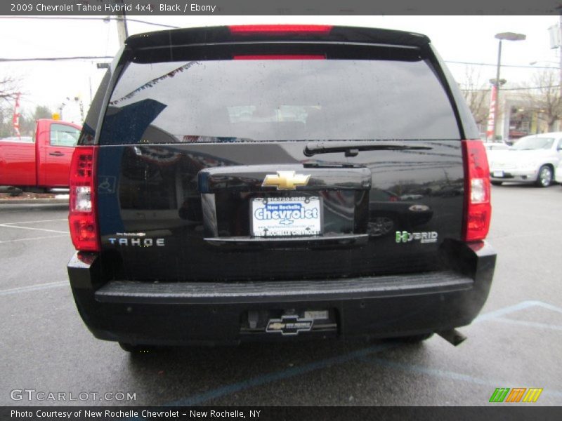 Black / Ebony 2009 Chevrolet Tahoe Hybrid 4x4