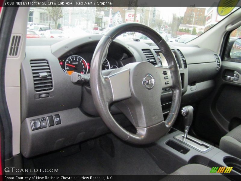  2008 Frontier SE Crew Cab 4x4 Graphite Interior