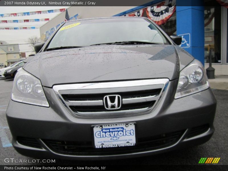 Nimbus Gray Metallic / Gray 2007 Honda Odyssey LX