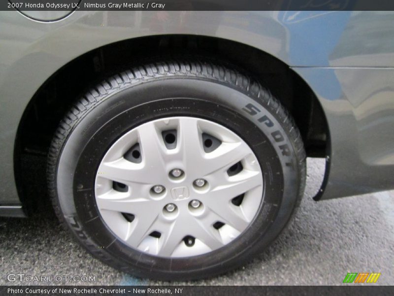 Nimbus Gray Metallic / Gray 2007 Honda Odyssey LX