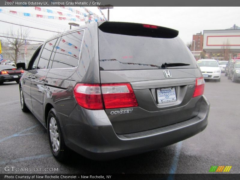 Nimbus Gray Metallic / Gray 2007 Honda Odyssey LX
