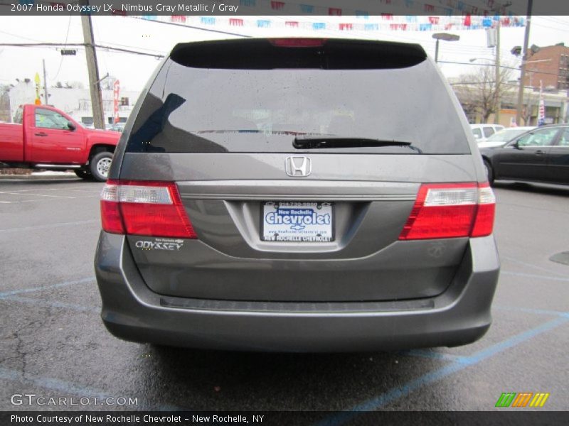Nimbus Gray Metallic / Gray 2007 Honda Odyssey LX