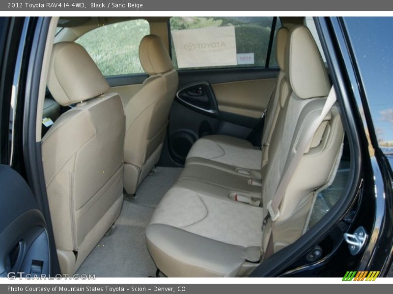  2012 RAV4 I4 4WD Sand Beige Interior