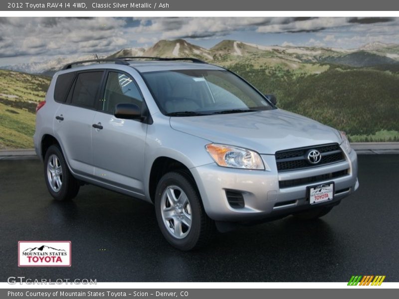 Classic Silver Metallic / Ash 2012 Toyota RAV4 I4 4WD