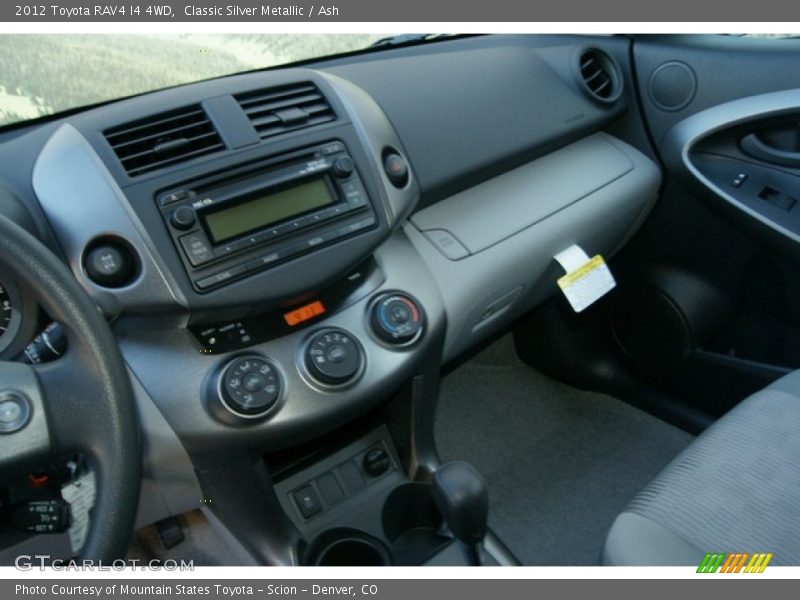Dashboard of 2012 RAV4 I4 4WD