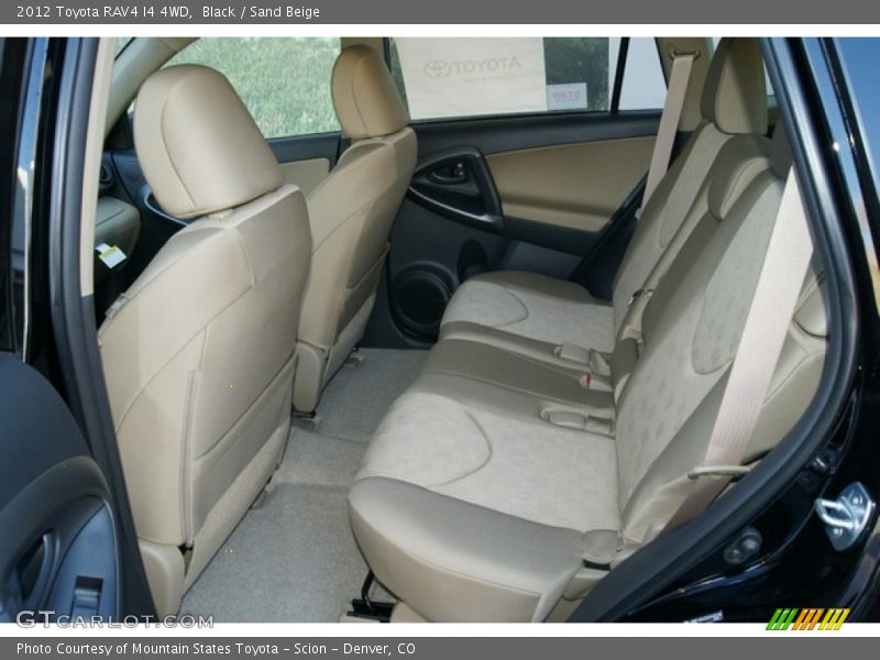  2012 RAV4 I4 4WD Sand Beige Interior