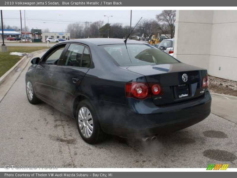 Blue Graphite Metallic / Titan Black 2010 Volkswagen Jetta S Sedan