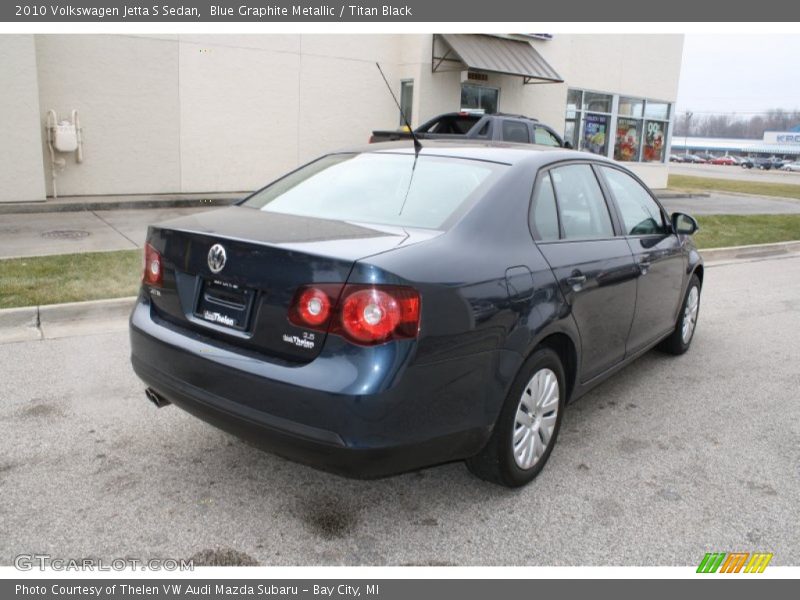 Blue Graphite Metallic / Titan Black 2010 Volkswagen Jetta S Sedan