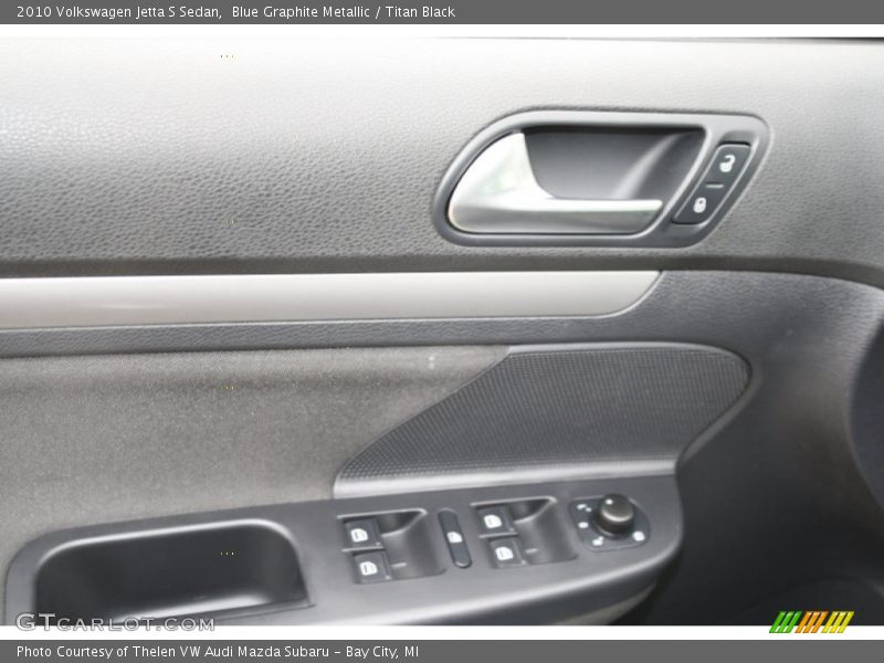 Blue Graphite Metallic / Titan Black 2010 Volkswagen Jetta S Sedan