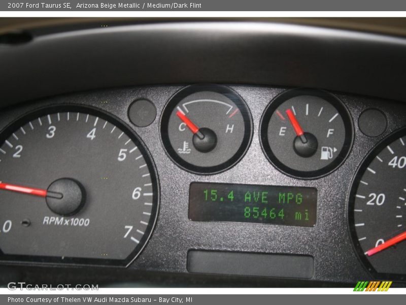 Arizona Beige Metallic / Medium/Dark Flint 2007 Ford Taurus SE