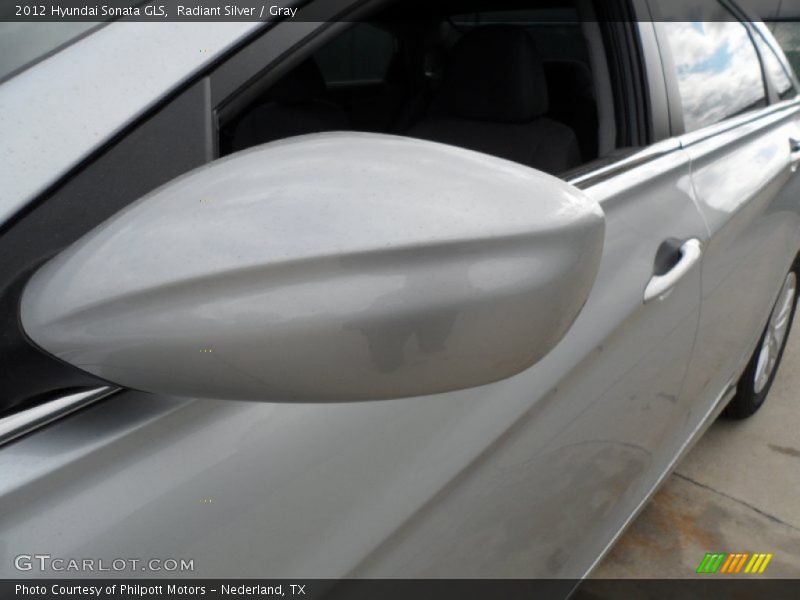Radiant Silver / Gray 2012 Hyundai Sonata GLS